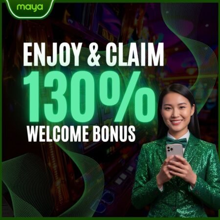 Maya Casino 130% Welcome Bonus – Get Up to ₱10,000 Extra