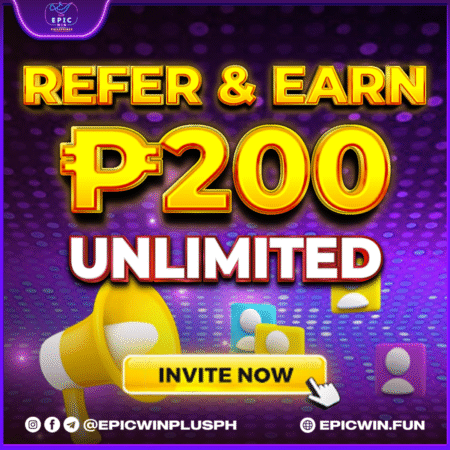 Epicwin Refer & Earn | Unlimited Rewards in Epicwin Casino
